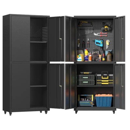 Metal garage storage cabinet - metal,