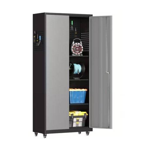 Metal storage cabinet with - metal,
